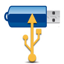 USB Stick Datenaufspielung
