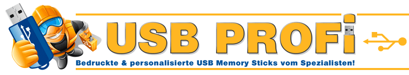 USB Profi: Bedruckte und personalisierte USB Memory Sticks als Werbemittel